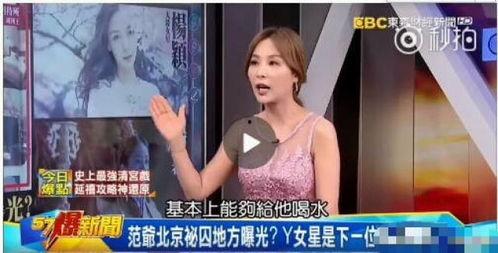 爆料范冰冰负面 最新,揭秘娱乐圈最新爆料真相